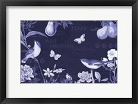 Framed Botanical Blue IV