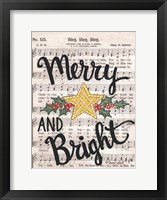 Framed Merry & Bright