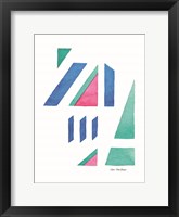 Framed Abstract Watercolor I