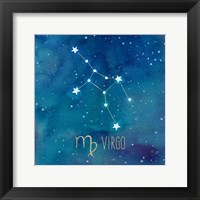 Framed Star Sign Virgo