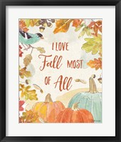 Framed Falling for Fall V