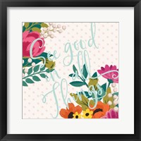 Romantic Luxe XI Light Framed Print