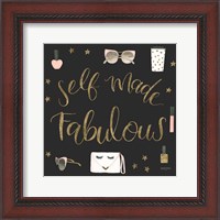 Framed 'Boss Ladies VIII Black' border=