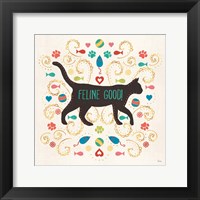 Otomi Cats II Framed Print