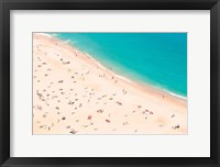 Framed Aerial Beach