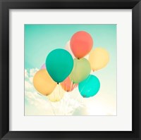 Framed Colorful Balloons