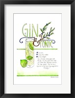 Framed Gin & Tonic