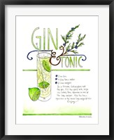 Framed Gin & Tonic