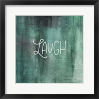 Framed Laugh Green