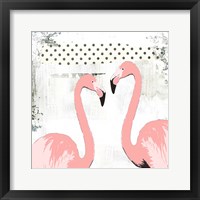 Framed Flamingos