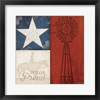 Framed Texas Proud