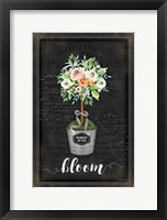 Floral Topiary III Framed Print