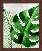 Framed 'Banana Leaf I' border=