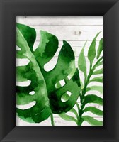 Framed 'Banana Leaf III' border=