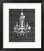 Chandelier Bird III Framed Print