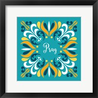 Pray Framed Print