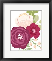 Floral Bouquet III Framed Print