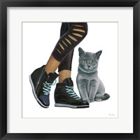 Framed Cutie Kitties V