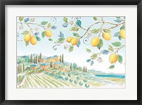 Framed Mediterranean Breeze I