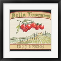 Framed Tuscan Flavor V