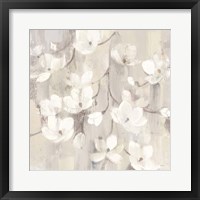 Framed Magnolias in Spring II Neutral