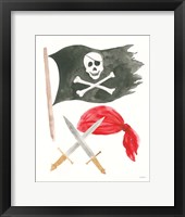 Framed Pirates II on White