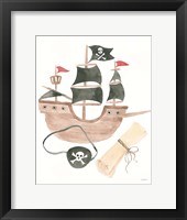 Framed Pirates IV on White