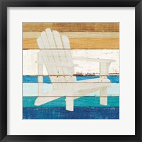 Framed 'Beachscape IV' border=