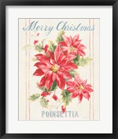 Floursack Holiday III Framed Print