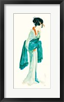 Framed Geisha II Bright Crop