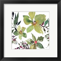 Framed 'Hellebore Ya Doing II' border=