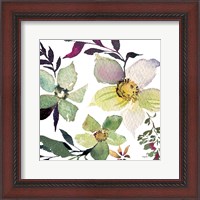 Framed 'Hellebore Ya Doing III' border=