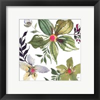 Framed 'Hellebore Ya Doing IV' border=