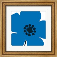 Framed 'Pop Art Floral I' border=