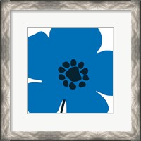 Framed 'Pop Art Floral I' border=