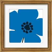 Framed 'Pop Art Floral I' border=