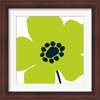 Framed 'Pop Art Floral IV' border=