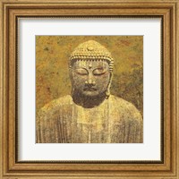 Framed Asian Buddha Crop