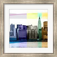 Framed 'Heart of a City II' border=