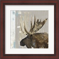 Framed 'Moose Tails I' border=