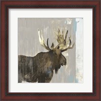 Framed 'Moose Tails II' border=