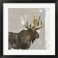 Framed 'Moose Tails II' border=