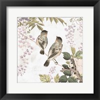 Framed Woodland Birds II