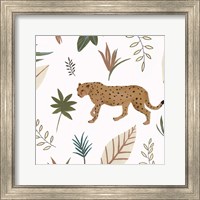 Framed 'African Cheetah II' border=