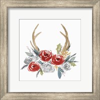 Framed 'Adorning II' border=