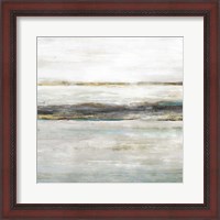 Framed 'Water's Edge I' border=