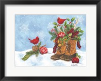 Framed Holiday Boots