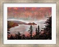 Framed Lake Scape