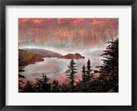 Framed Lake Scape