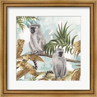 Framed 'Golden Monkeys' border=